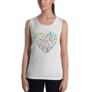 Yoga Love Ladies’ Muscle Tank
