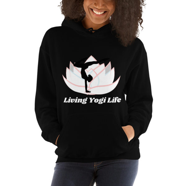 Living Yogi Life Hooded Sweatshirt - Image 2