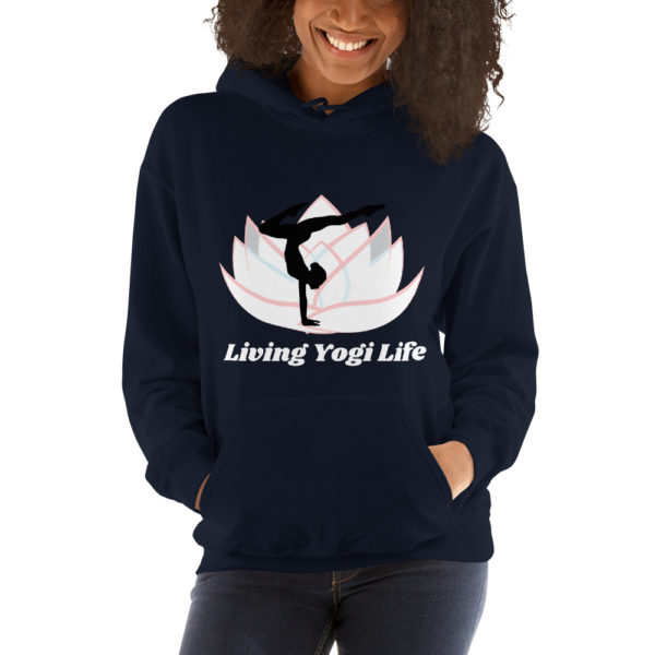 Living Yogi Life Hooded Sweatshirt - Image 3