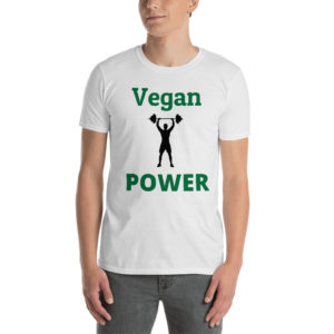Vegan Power Short-Sleeve Unisex T-Shirt