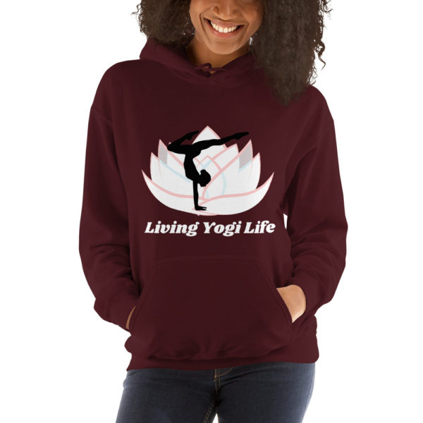 Living Yogi Life Hooded Sweatshirt - Image 5