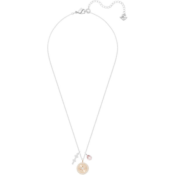 Swarovski Zodiac Pendant SAGITTARIUS, Pink, Rhodium Plating -5349221 - Image 2