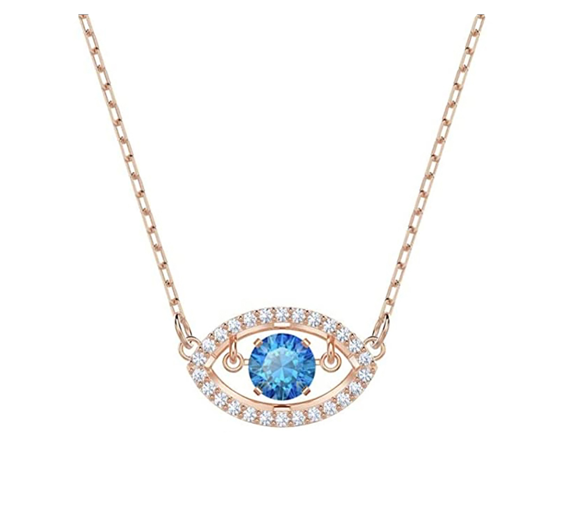 Tvat Evil Eye Rose Gold Stainless Steel Necklace, Plastic at Rs 150/piece  in Surat