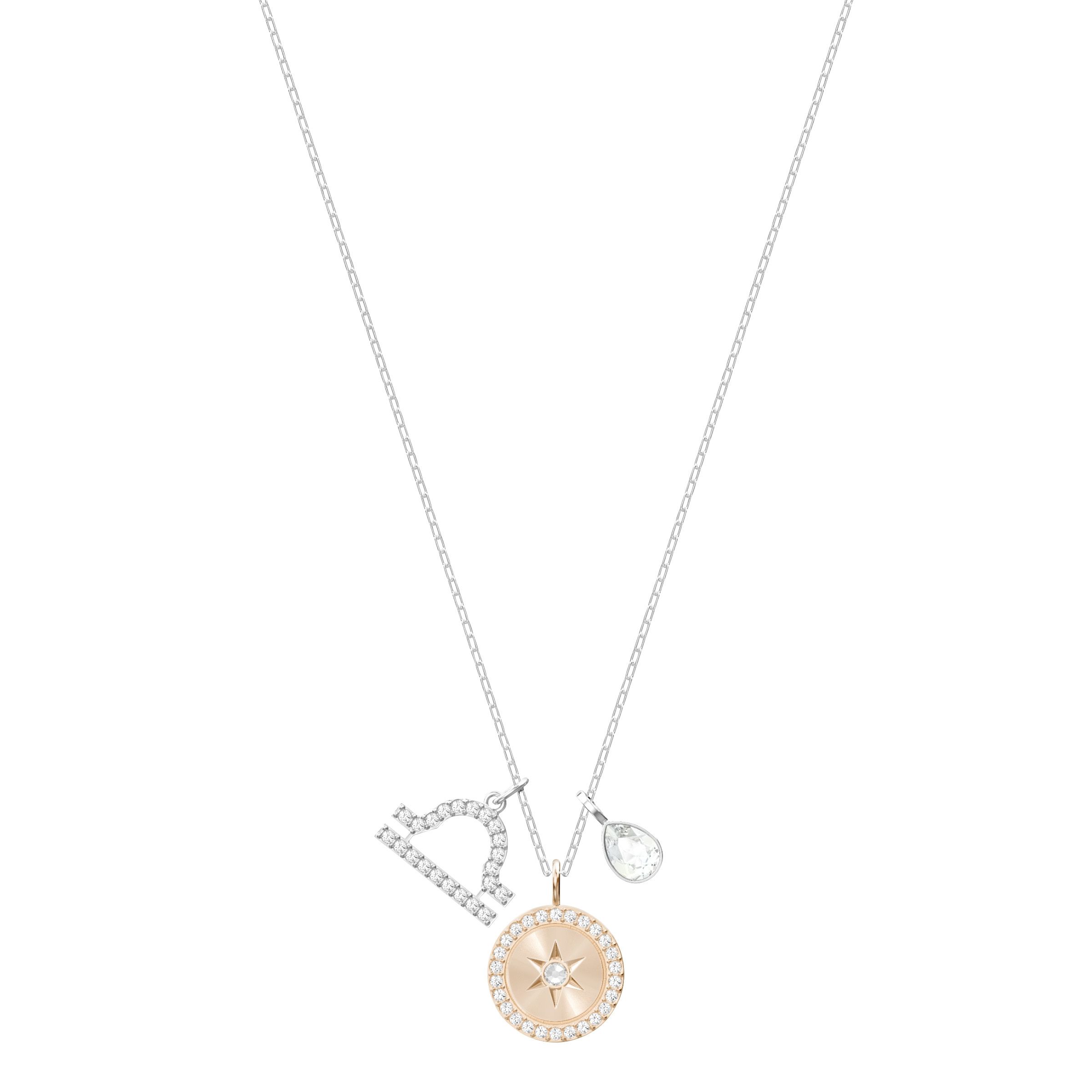 Swarovski Zodiac Pendant LIBRA, White 
