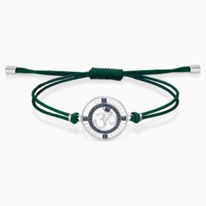 Swarovski UNISEX OM SAND BRACELET, Green, Stainless Steel -5535909