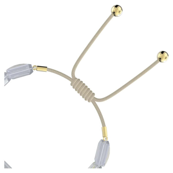 Swarovski Letra Bracelet YELLOW STAR, White, Gold-tone Plated - 5615862 - Image 2