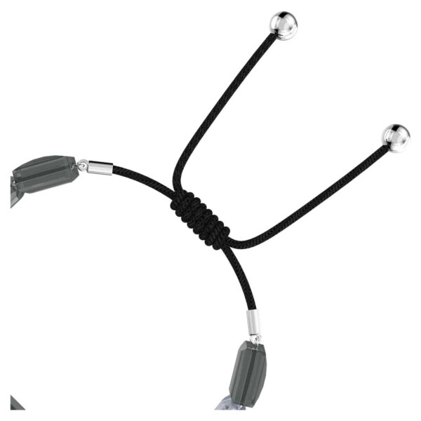 Swarovski Letra Bracelet HORSE SHOE, Grey, Rhodium Plated - 5615000 - Image 3
