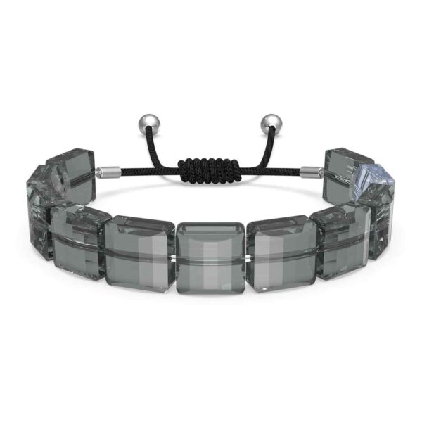Swarovski Letra Bracelet HORSE SHOE, Grey, Rhodium Plated - 5615000 - Image 2