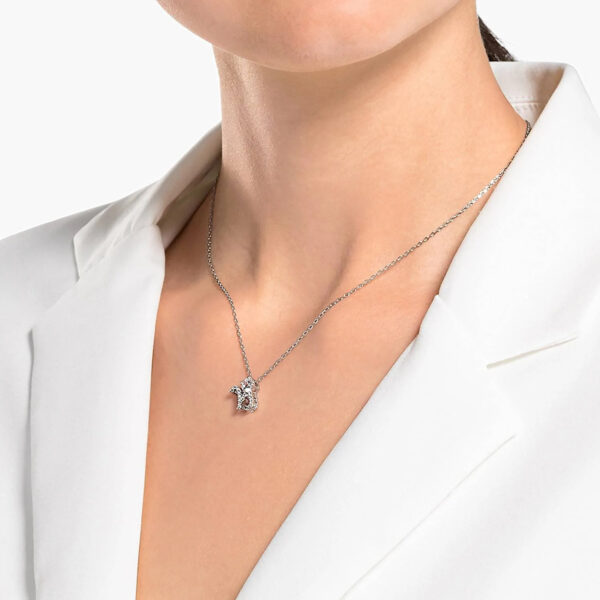 Swarovski Zodiac II Pendant Necklace, CAPRICORN, White, Mixed Metal Finish -5563892 - Image 5