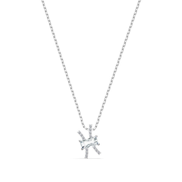 Swarovski Zodiac II Pendant Necklace, PISCES, White, Mixed Metal Finish -5563896