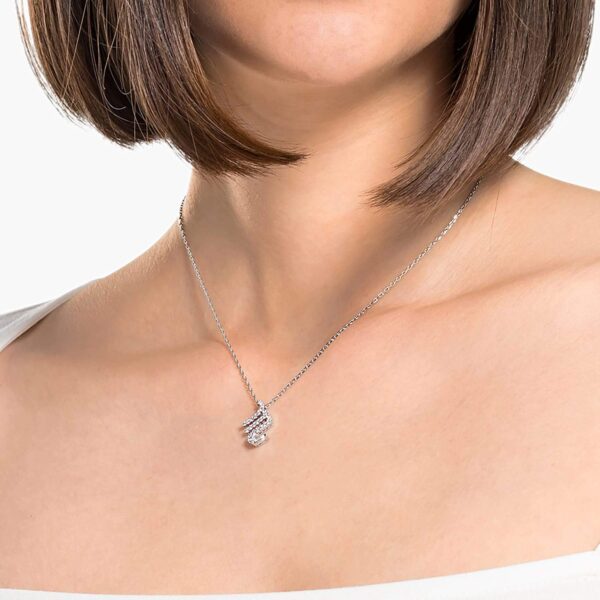 Swarovski Zodiac II Pendant Necklace, SCORPIO, White, Mixed Metal-5563898 - Image 5
