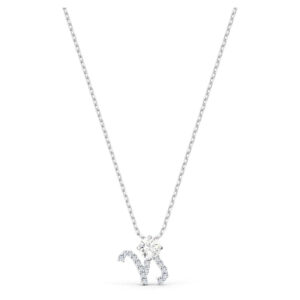 Swarovski Zodiac II Pendant Necklace, CAPRICORN, White, Mixed Metal Finish -5563892