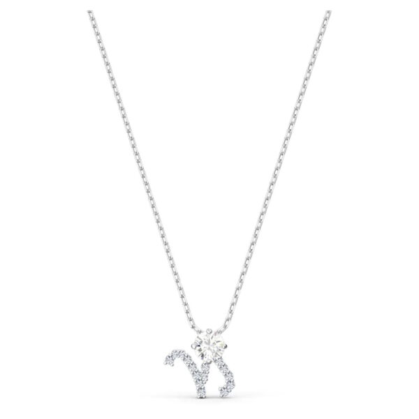 Swarovski Zodiac II Pendant Necklace, CAPRICORN, White, Mixed Metal Finish -5563892
