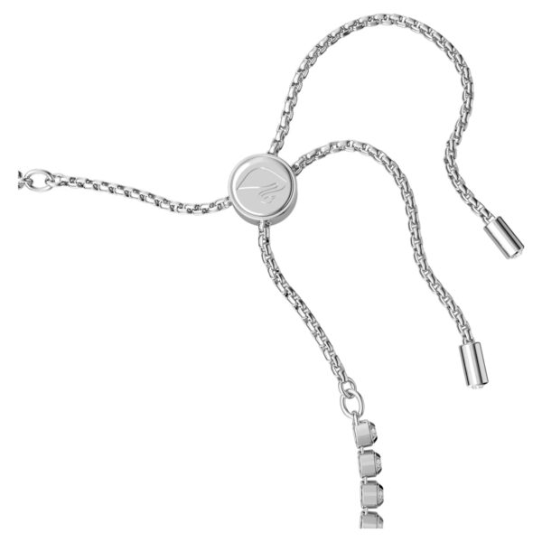 Swarovski Subtle Bracelet Evil Eye, White, Rhodium plated -5632062 - Image 3